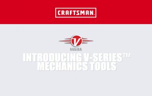 کمپانی کرفتسمن – Craftsman ابزارهای سری V جدید خود را معرفی کرد
