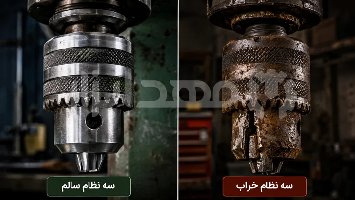 علائم خرابی سه نظام دریل