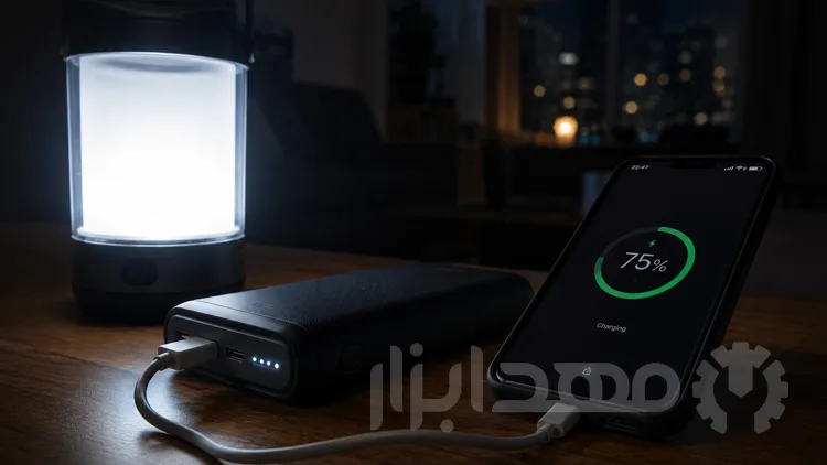 پاور بانک مناسب زمان قطعی برق